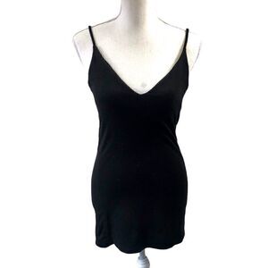 Malia Mills Mini Black Dress Size 6
